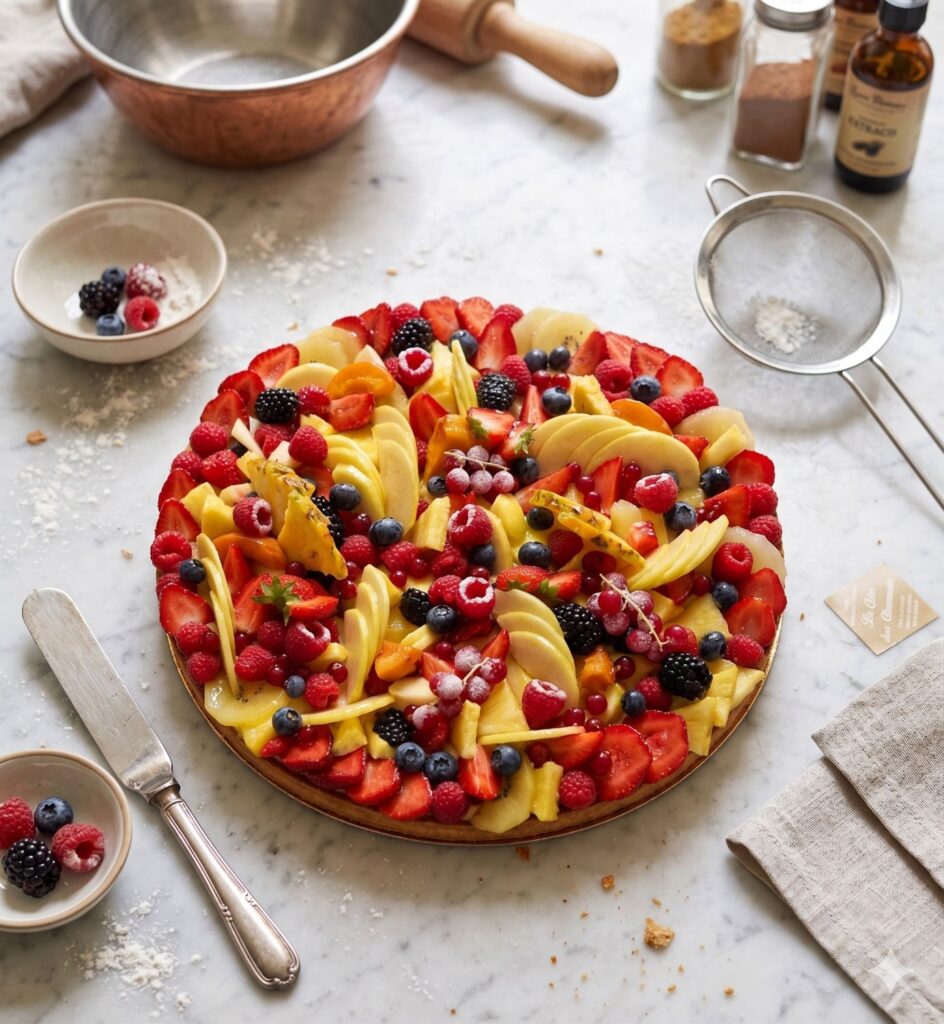 tarte fruits rouges